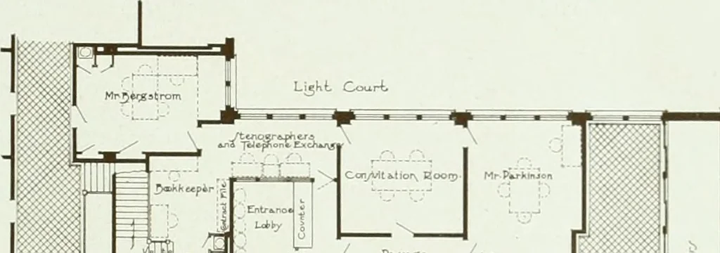 An illustration from The Architect & engineer of California and the Pacific Coast, 1905, leaf 142