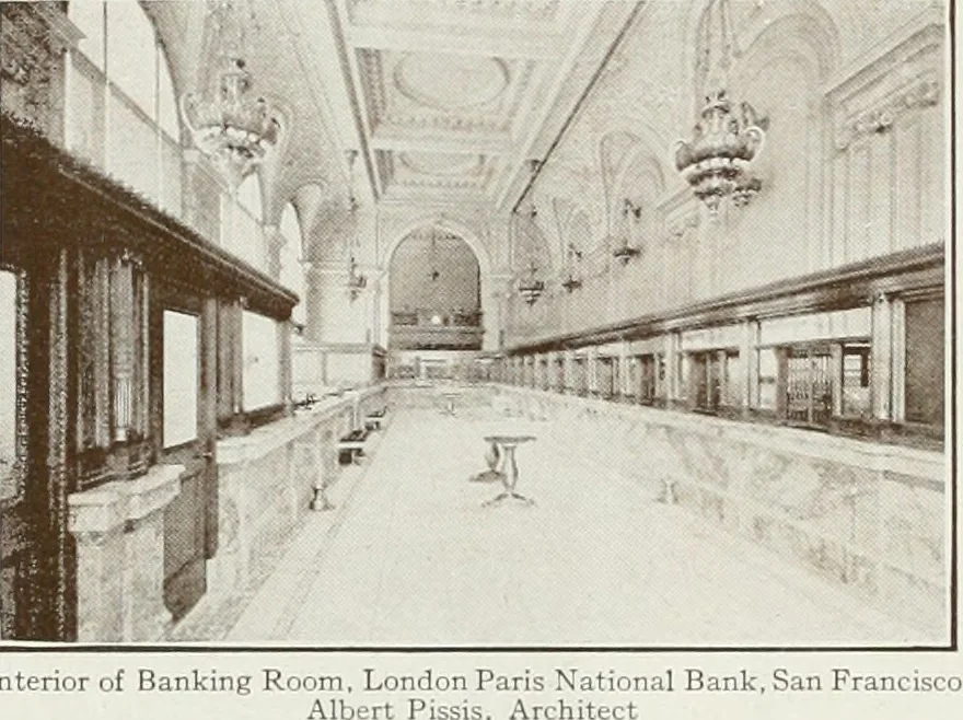 An illustration from The Architect & engineer of California and the Pacific Coast, 1905, leaf 201