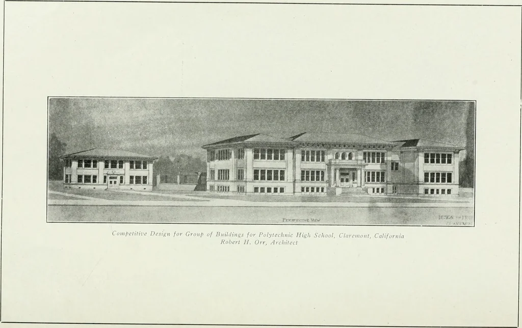 An illustration from The Architect & engineer of California and the Pacific Coast, 1905, leaf 209