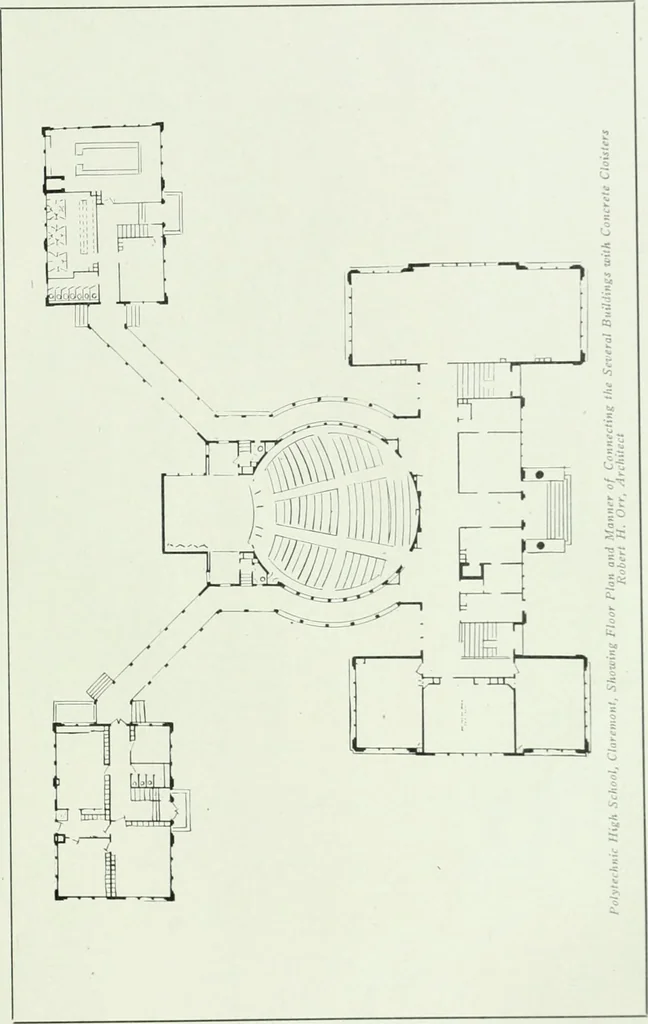An illustration from The Architect & engineer of California and the Pacific Coast, 1905, leaf 210