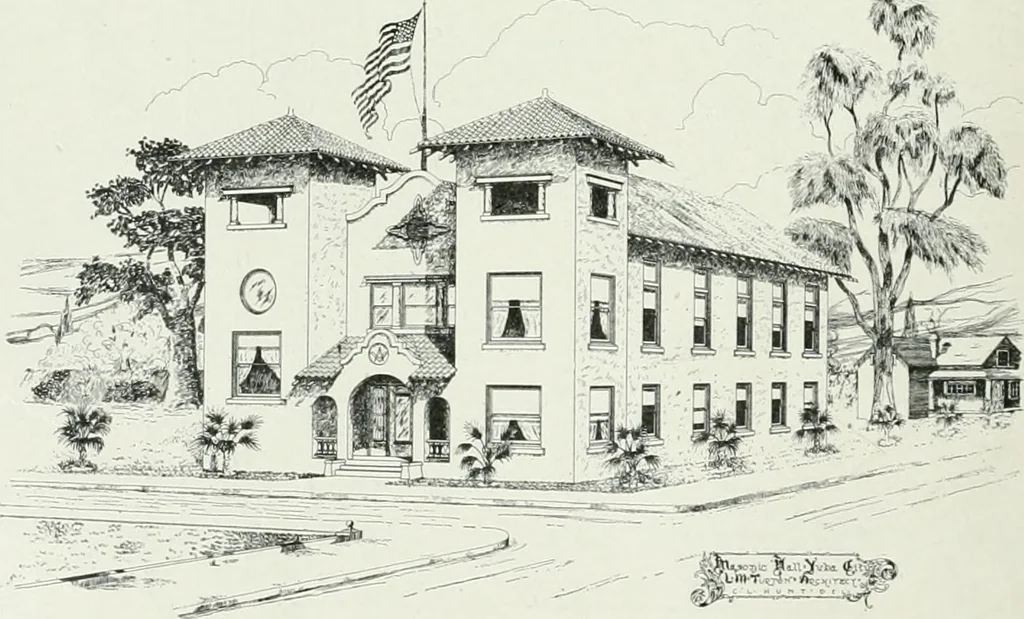 An illustration from The Architect & engineer of California and the Pacific Coast, 1905, leaf 217