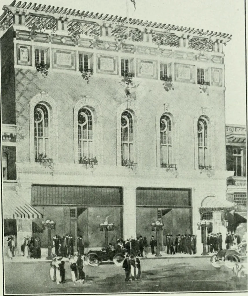 An illustration from The Architect & engineer of California and the Pacific Coast, 1905, leaf 220