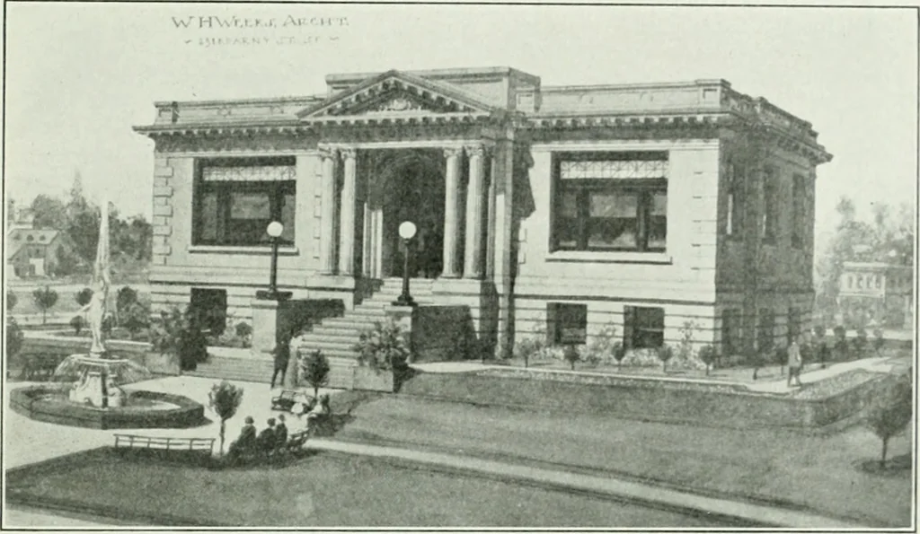 An illustration from The Architect & engineer of California and the Pacific Coast, 1905, leaf 222