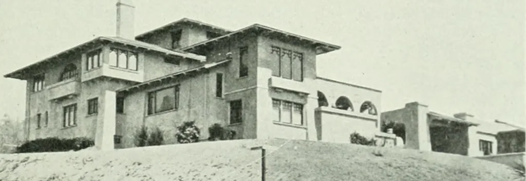 An illustration from The Architect & engineer of California and the Pacific Coast, 1905, leaf 222