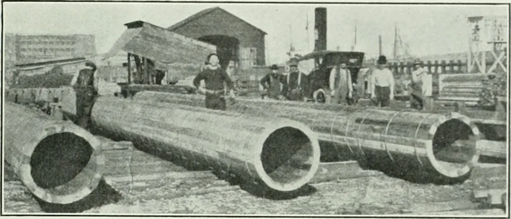 An illustration from The Architect & engineer of California and the Pacific Coast, 1905, leaf 232