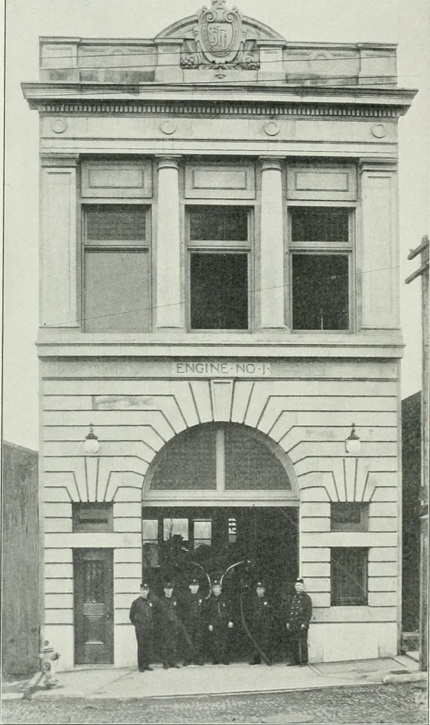 An illustration from The Architect & engineer of California and the Pacific Coast, 1905, leaf 253