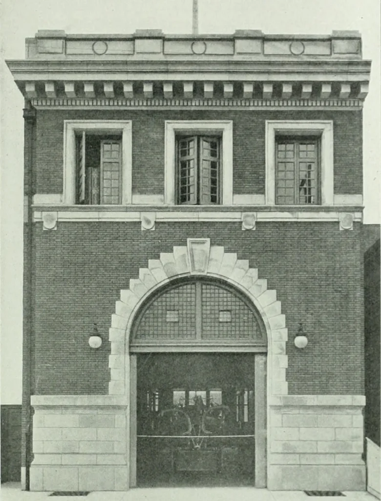 An illustration from The Architect & engineer of California and the Pacific Coast, 1905, leaf 254