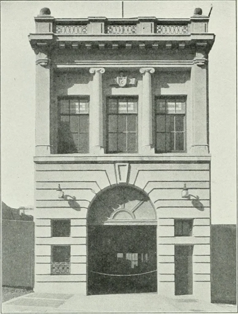 An illustration from The Architect & engineer of California and the Pacific Coast, 1905, leaf 257
