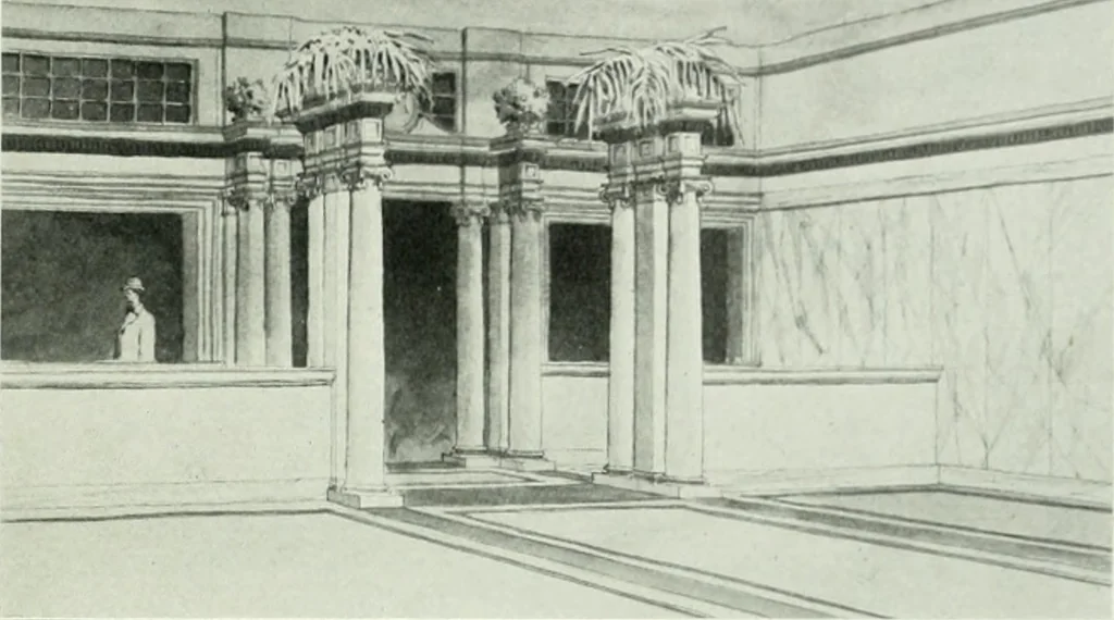 An illustration from The Architect & engineer of California and the Pacific Coast, 1905, leaf 36