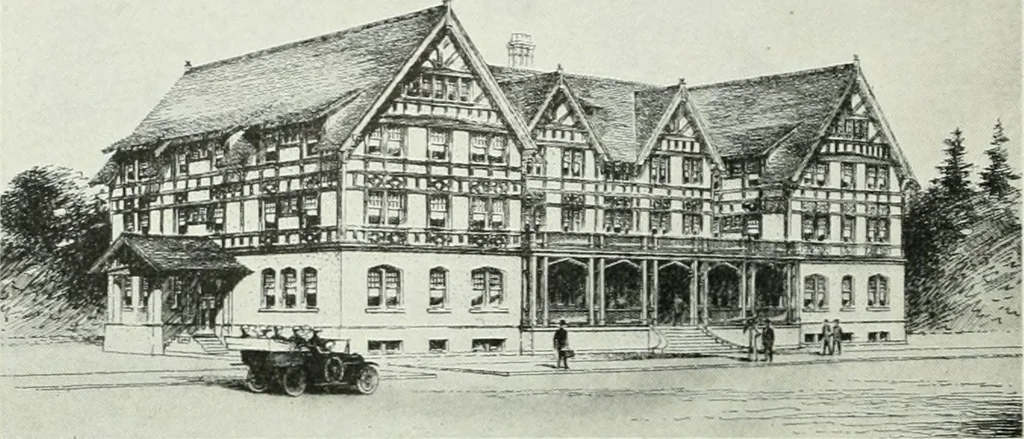 An illustration from The Architect & engineer of California and the Pacific Coast, 1905, leaf 45