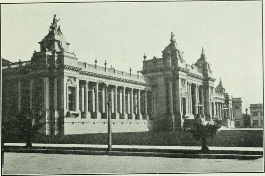 An illustration from The Architect & engineer of California and the Pacific Coast, 1905, leaf 46