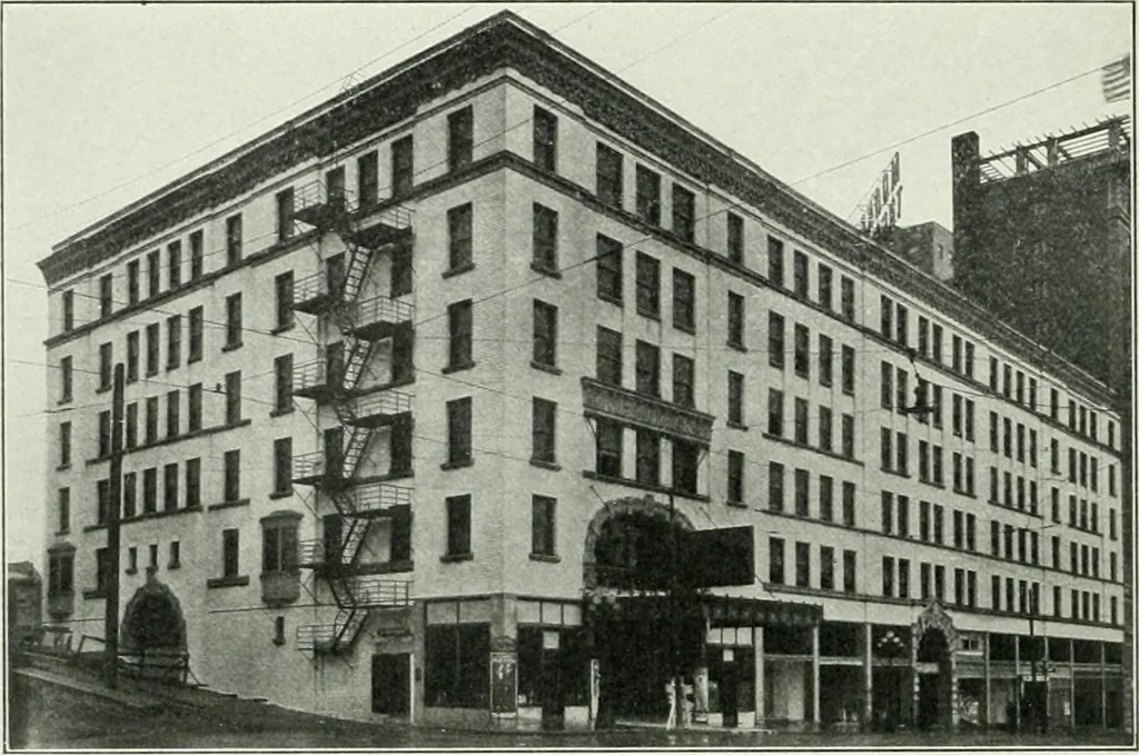 An illustration from The Architect & engineer of California and the Pacific Coast, 1905, leaf 47