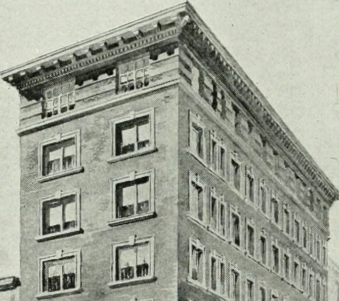 An illustration from The Architect & engineer of California and the Pacific Coast, 1905, leaf 85