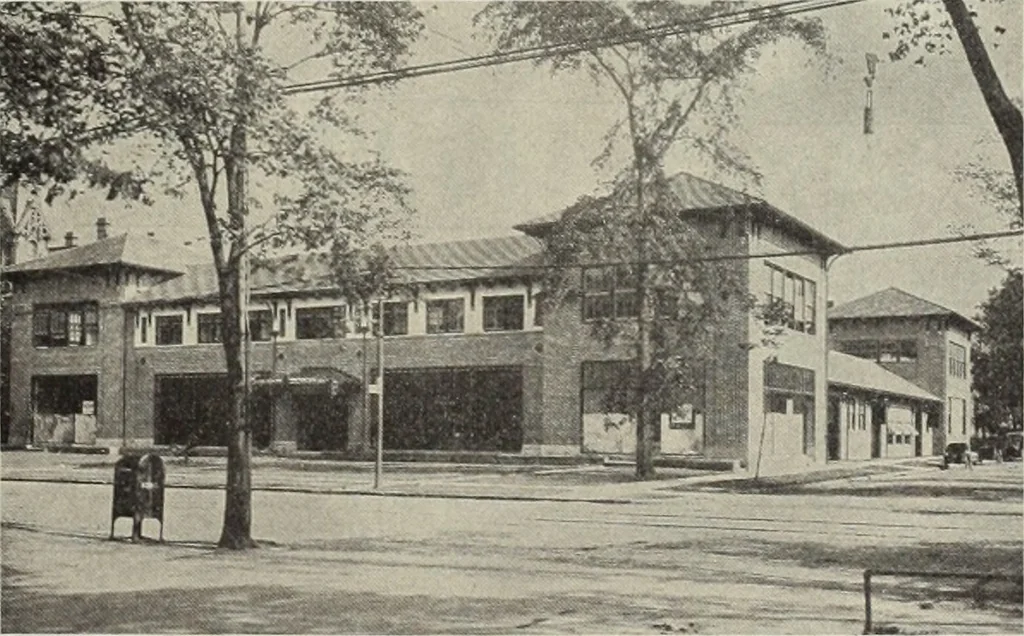 An illustration from The Architect & engineer of California and the Pacific Coast, 1905, leaf 150