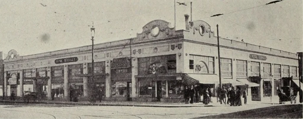 An illustration from The Architect & engineer of California and the Pacific Coast, 1905, leaf 165