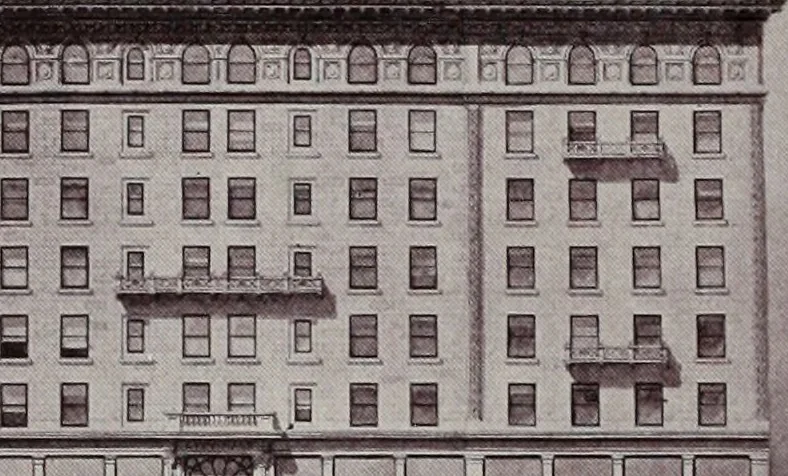 An illustration from The Architect & engineer of California and the Pacific Coast, 1905, leaf 203