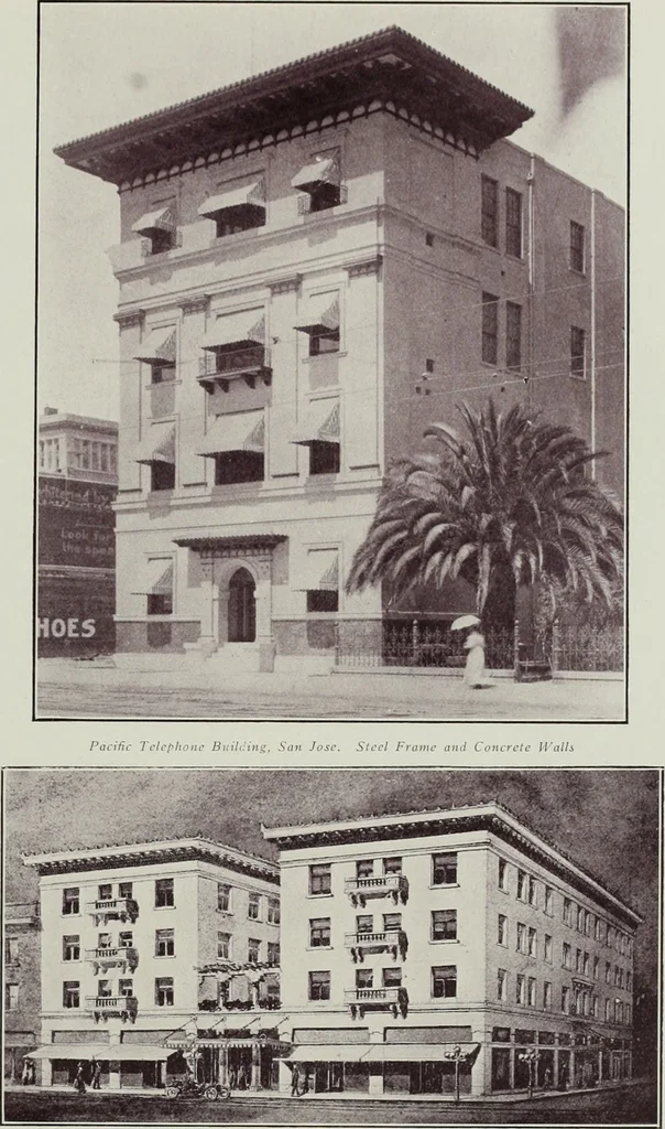 An illustration from The Architect & engineer of California and the Pacific Coast, 1905, leaf 204
