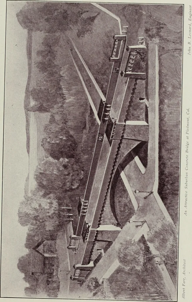 An illustration from The Architect & engineer of California and the Pacific Coast, 1905, leaf 206