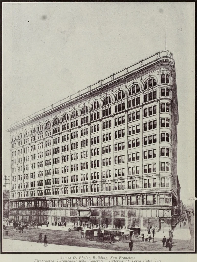 An illustration from The Architect & engineer of California and the Pacific Coast, 1905, leaf 213