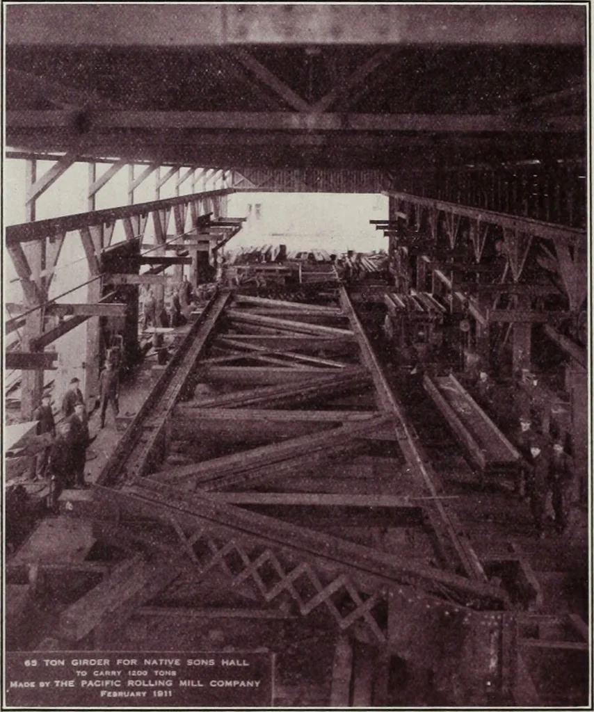An illustration from The Architect & engineer of California and the Pacific Coast, 1905, leaf 241