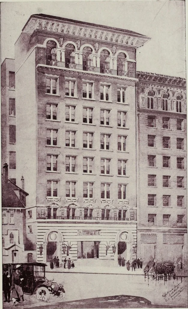 An illustration from The Architect & engineer of California and the Pacific Coast, 1905, leaf 242