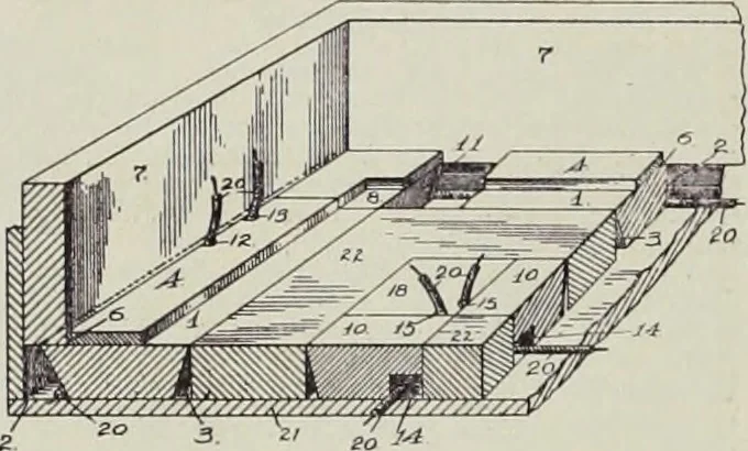 An illustration from The Architect & engineer of California and the Pacific Coast, 1905, leaf 265