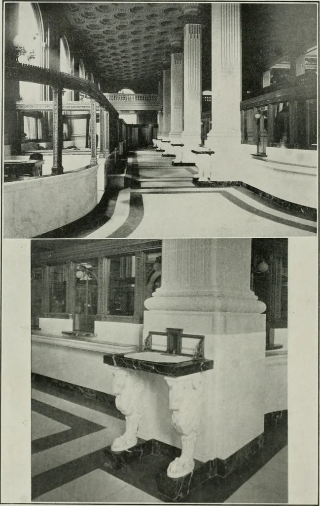 An illustration from The Architect & engineer of California and the Pacific Coast, 1905, leaf 349