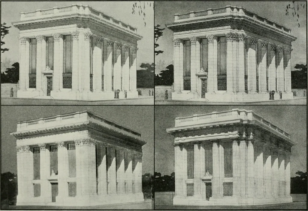 An illustration from The Architect & engineer of California and the Pacific Coast, 1905, leaf 365