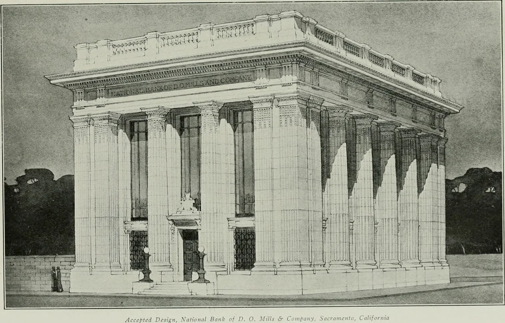 An illustration from The Architect & engineer of California and the Pacific Coast, 1905, leaf 366