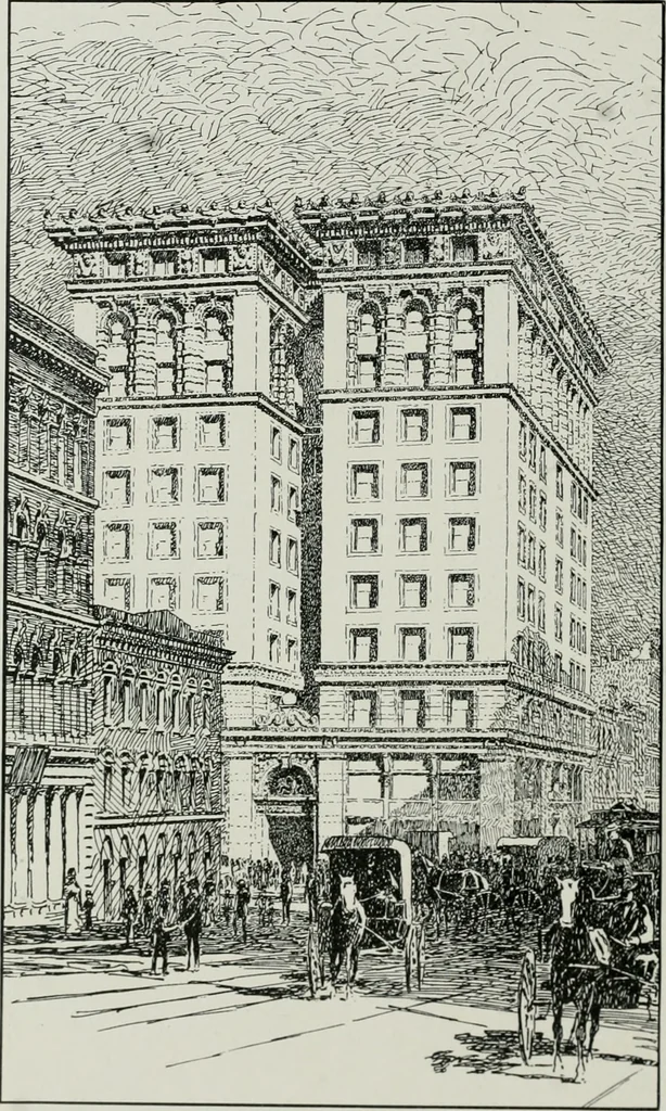 An illustration from The Architect & engineer of California and the Pacific Coast, 1905, leaf 367