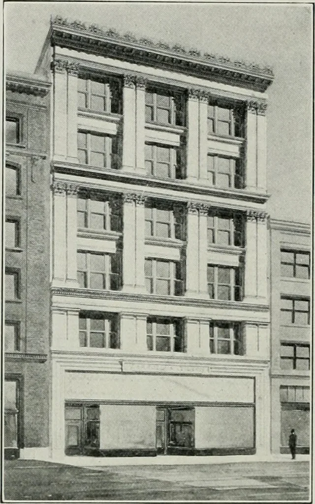 An illustration from The Architect & engineer of California and the Pacific Coast, 1905, leaf 371