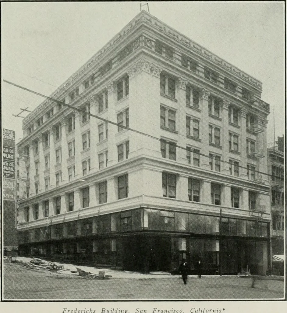 An illustration from The Architect & engineer of California and the Pacific Coast, 1905, leaf 376