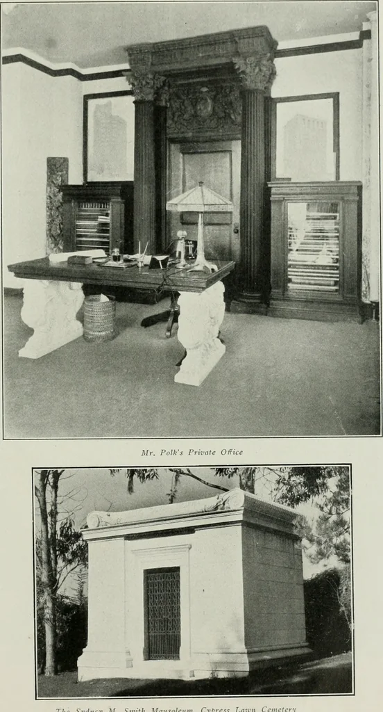 An illustration from The Architect & engineer of California and the Pacific Coast, 1905, leaf 382