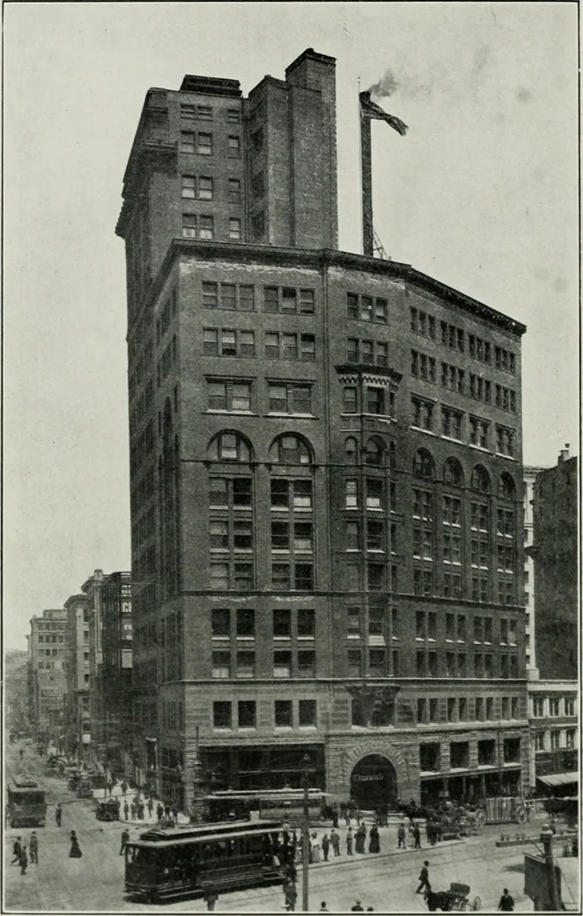 An illustration from The Architect & engineer of California and the Pacific Coast, 1905, leaf 383