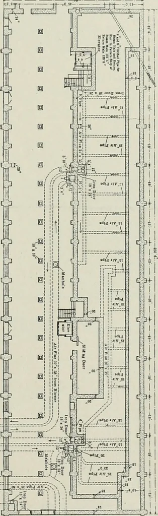 An illustration from The Architect & engineer of California and the Pacific Coast, 1905, leaf 416