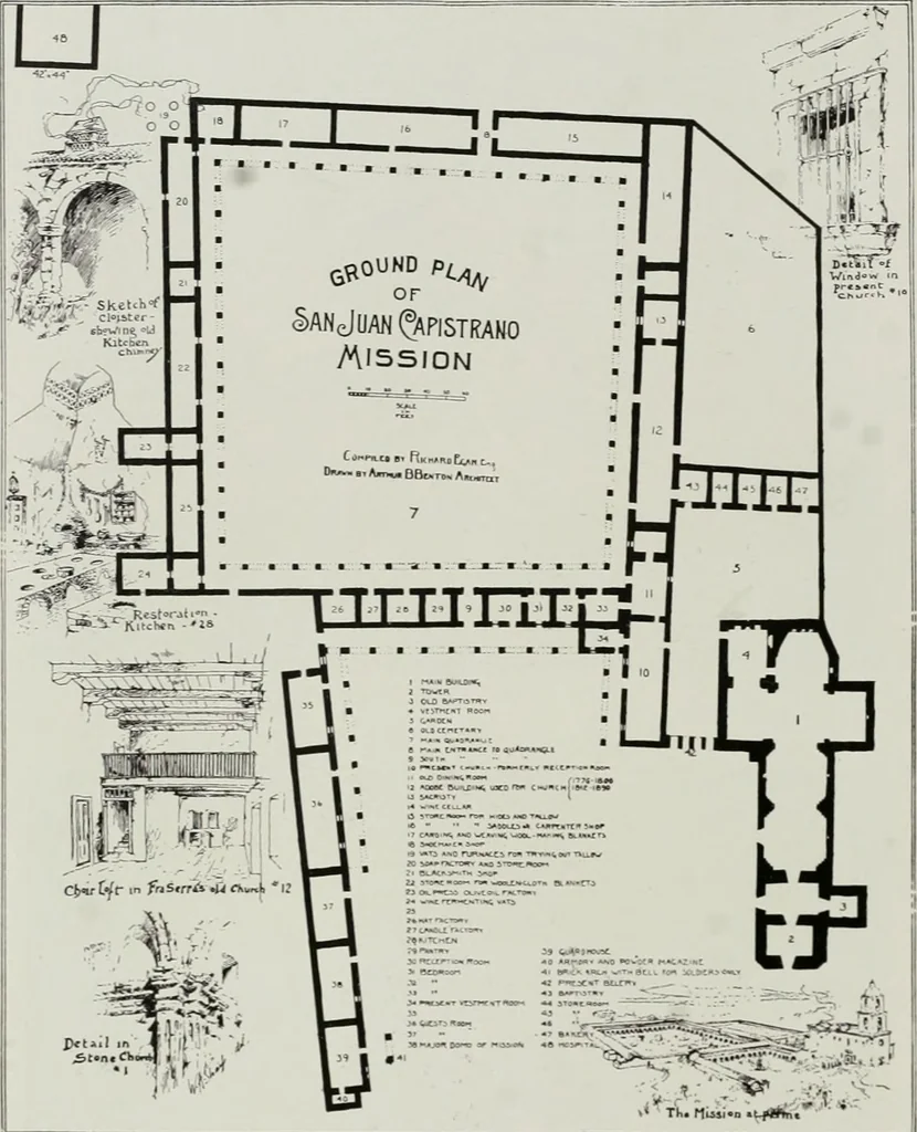 An illustration from The Architect & engineer of California and the Pacific Coast, 1905, leaf 45