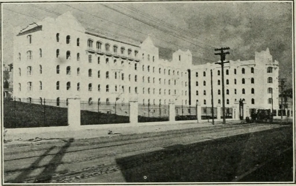 An illustration from The Architect & engineer of California and the Pacific Coast, 1905, leaf 467