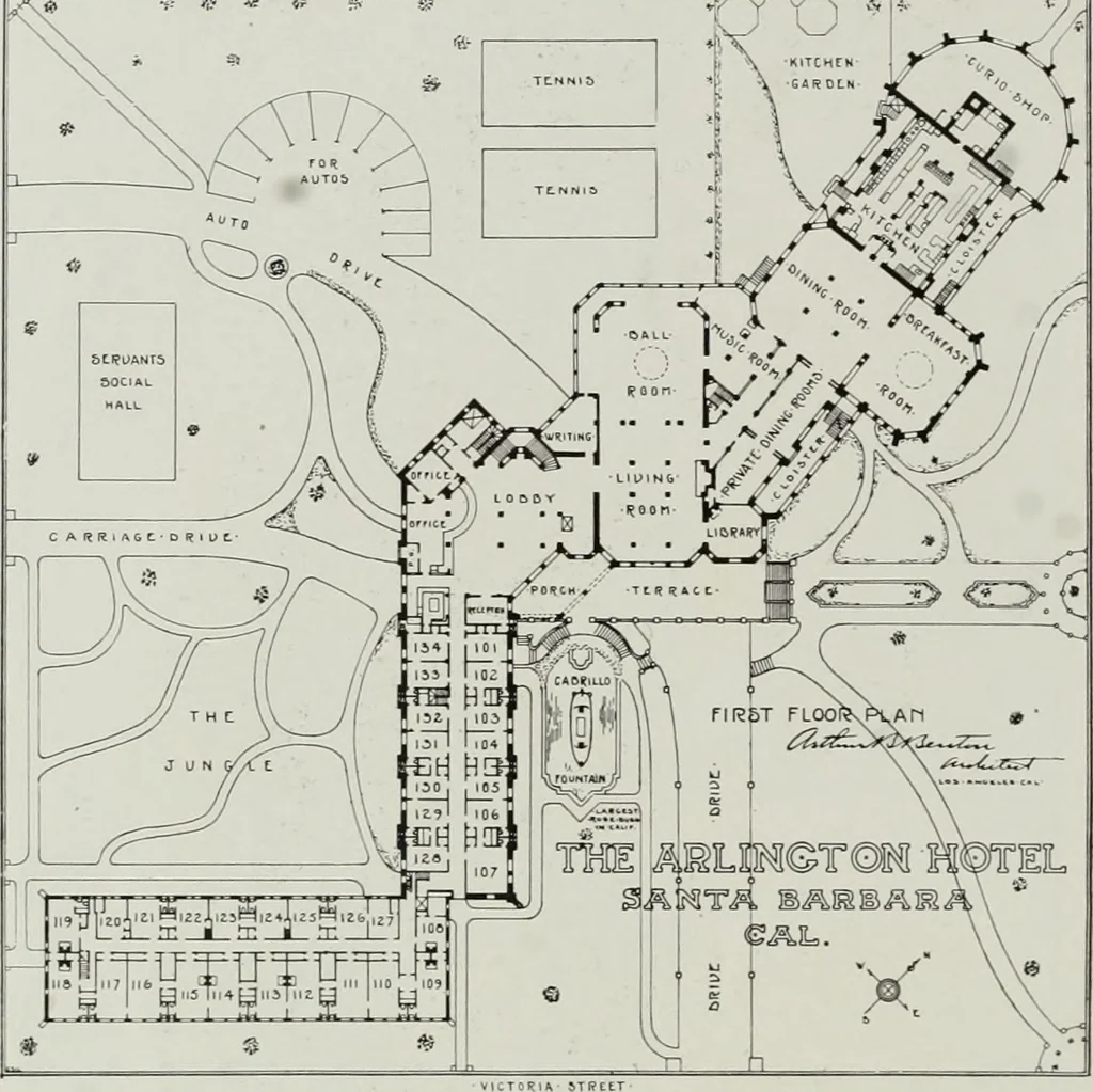 An illustration from The Architect & engineer of California and the Pacific Coast, 1905, leaf 49