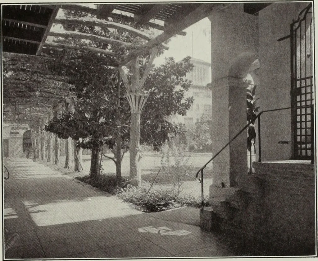 An illustration from The Architect & engineer of California and the Pacific Coast, 1905, leaf 54
