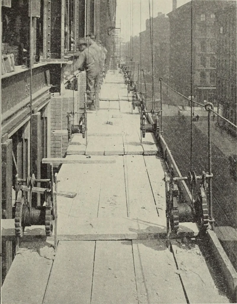 An illustration from The Architect & engineer of California and the Pacific Coast, 1905, leaf 6