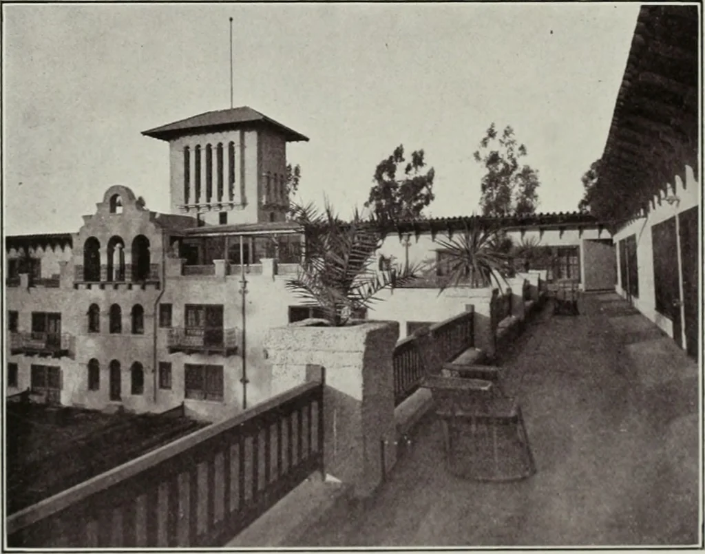 An illustration from The Architect & engineer of California and the Pacific Coast, 1905, leaf 69