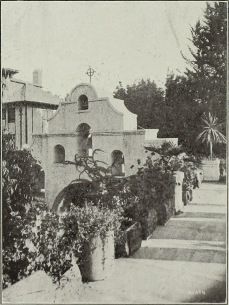 An illustration from The Architect & engineer of California and the Pacific Coast, 1905, leaf 71