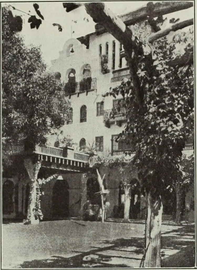 An illustration from The Architect & engineer of California and the Pacific Coast, 1905, leaf 72