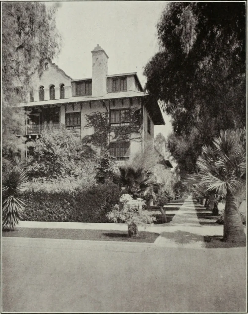 An illustration from The Architect & engineer of California and the Pacific Coast, 1905, leaf 73
