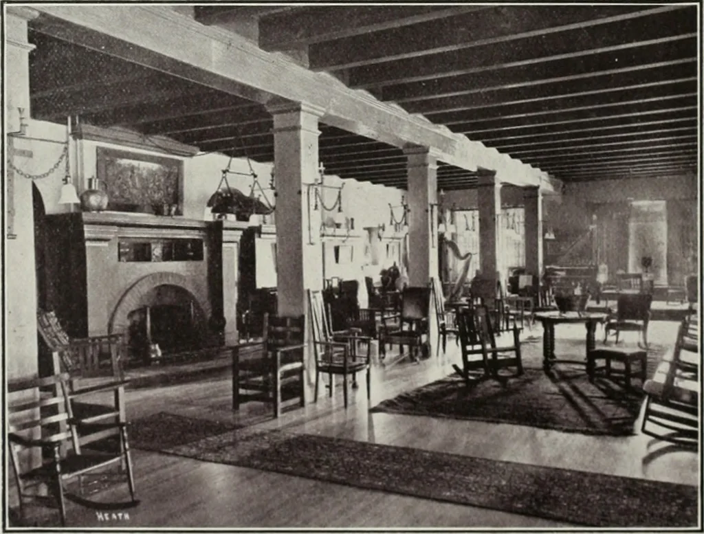An illustration from The Architect & engineer of California and the Pacific Coast, 1905, leaf 77