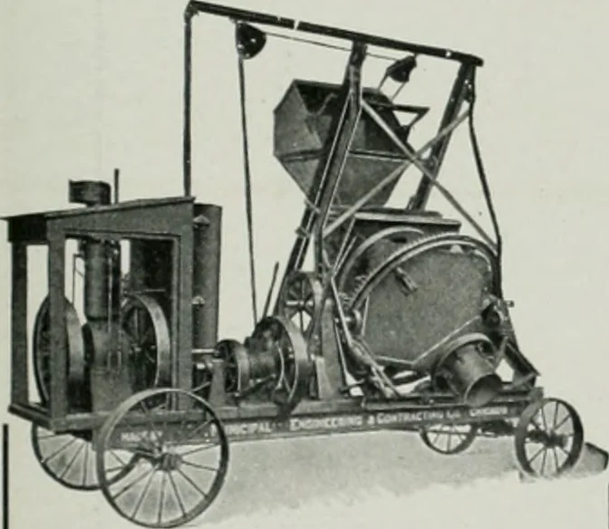 An illustration from The Architect & engineer of California and the Pacific Coast, 1905, leaf 150