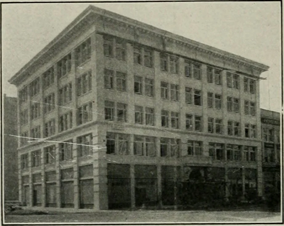 An illustration from The Architect & engineer of California and the Pacific Coast, 1905, leaf 153
