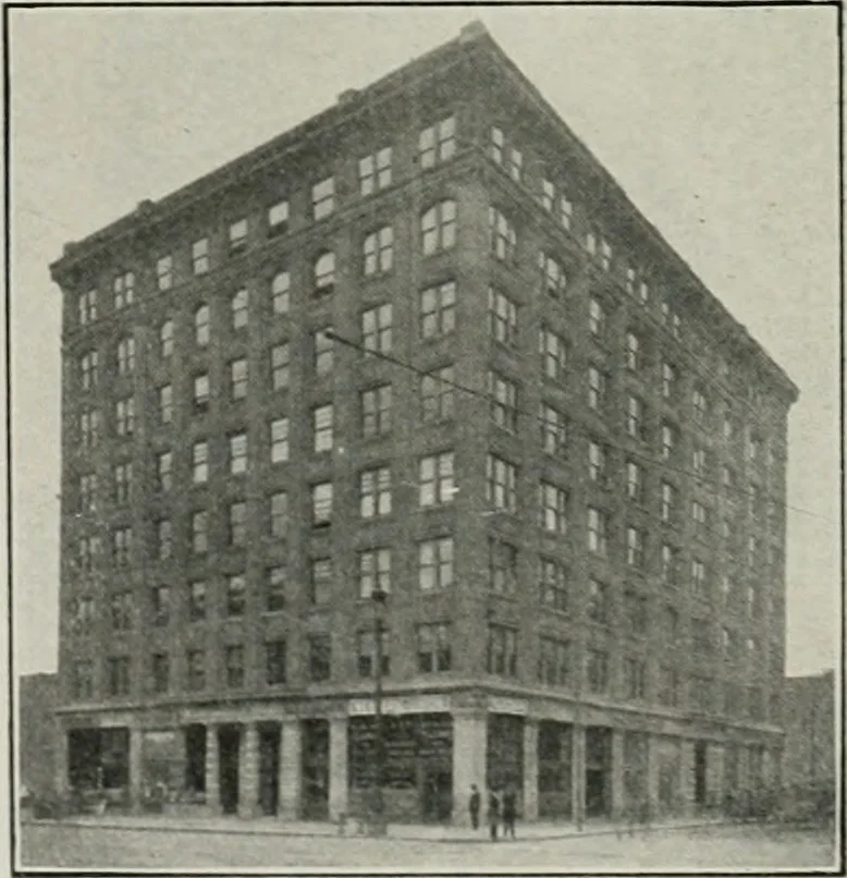 An illustration from The Architect & engineer of California and the Pacific Coast, 1905, leaf 153