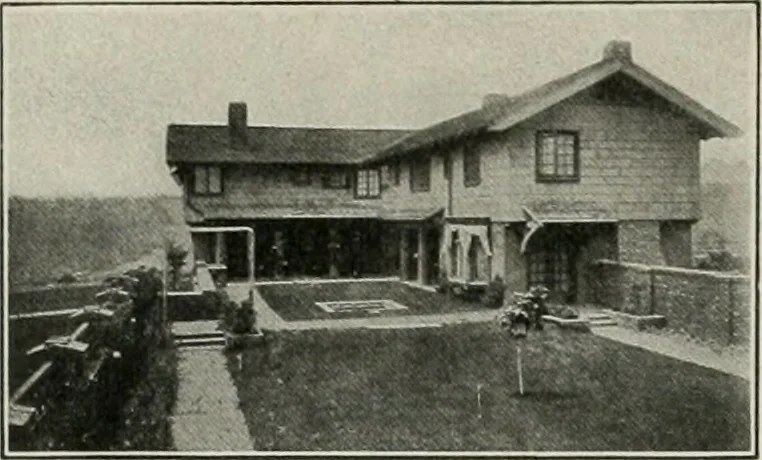 An illustration from The Architect & engineer of California and the Pacific Coast, 1905, leaf 157