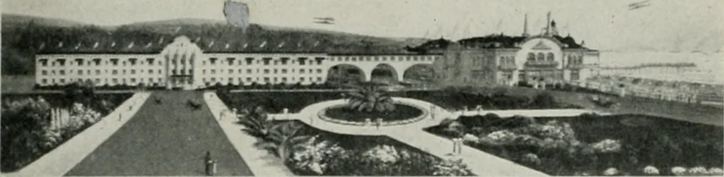An illustration from The Architect & engineer of California and the Pacific Coast, 1905, leaf 164